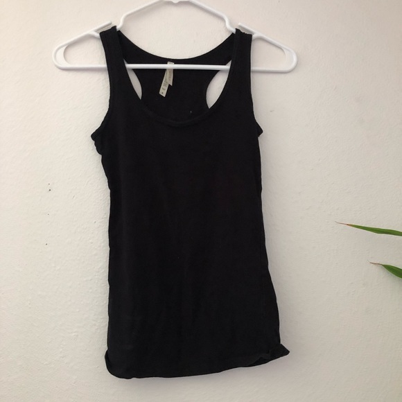 Black Racerback Tank Top - Picture 1 of 2